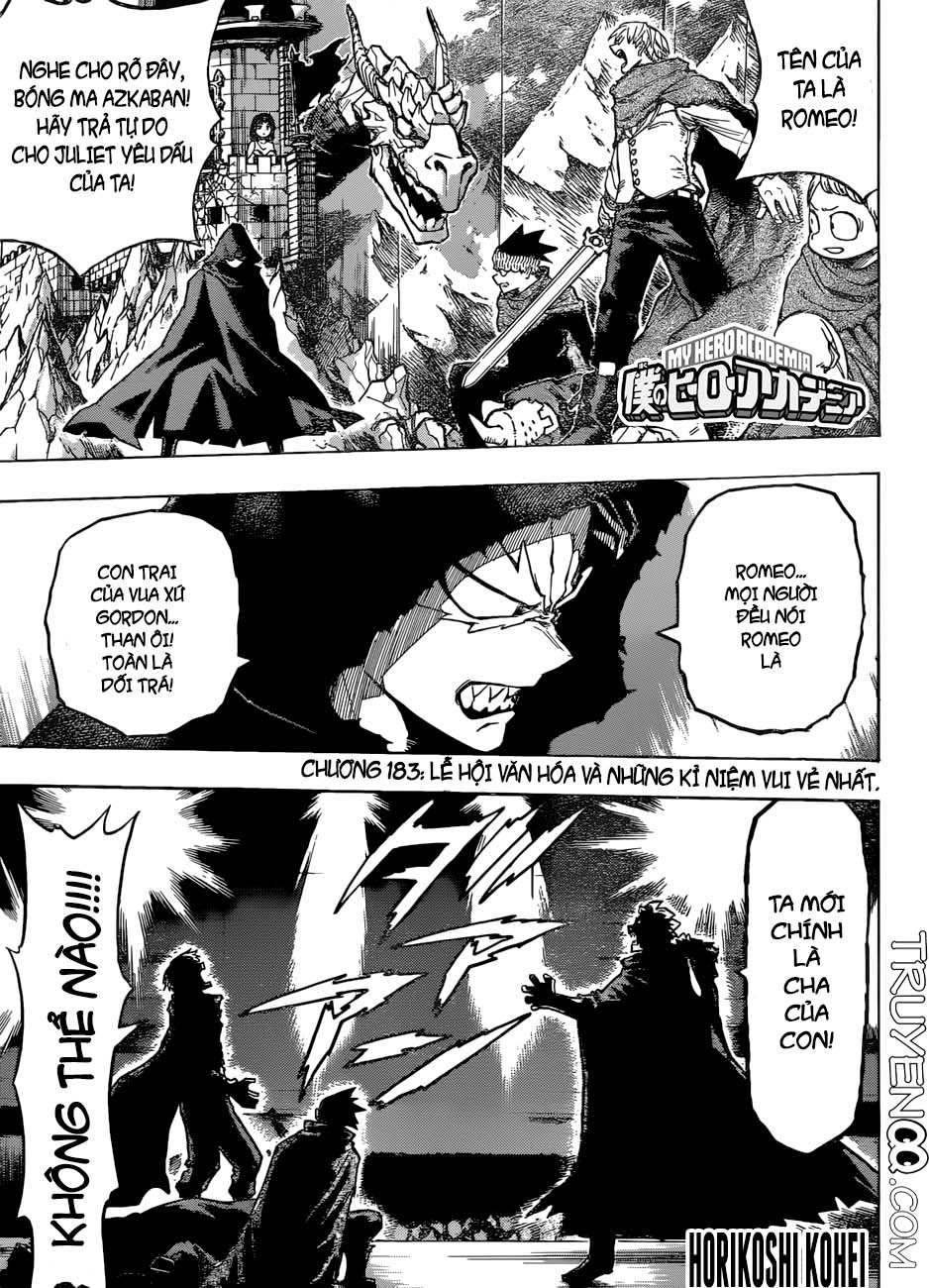 Boku No Hero Academia - Chương 183