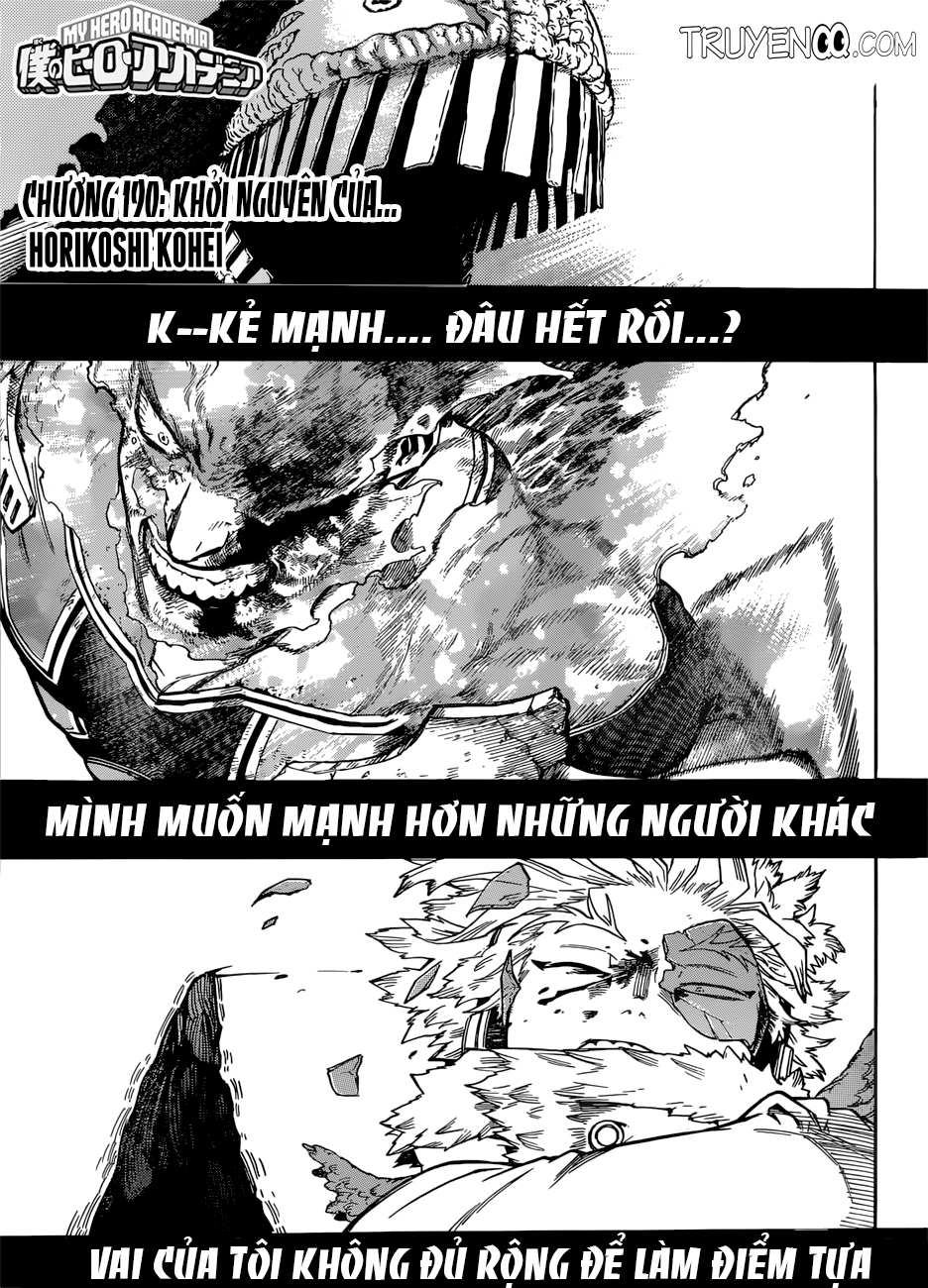 Boku No Hero Academia - Chương 190