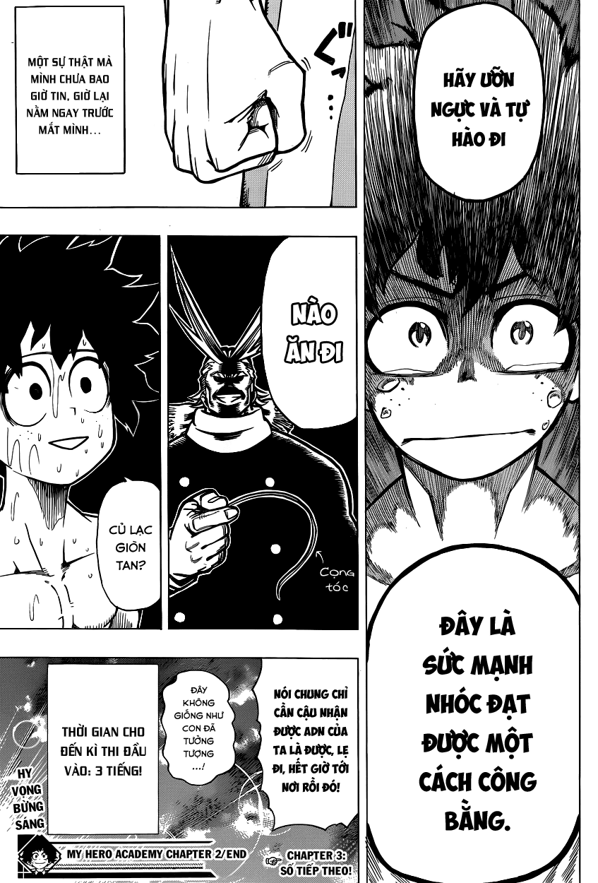 Boku No Hero Academia - Chương 2