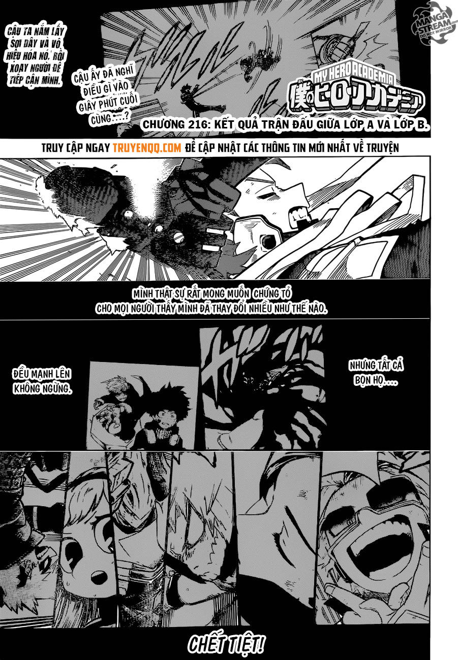 Boku No Hero Academia - Chương 216