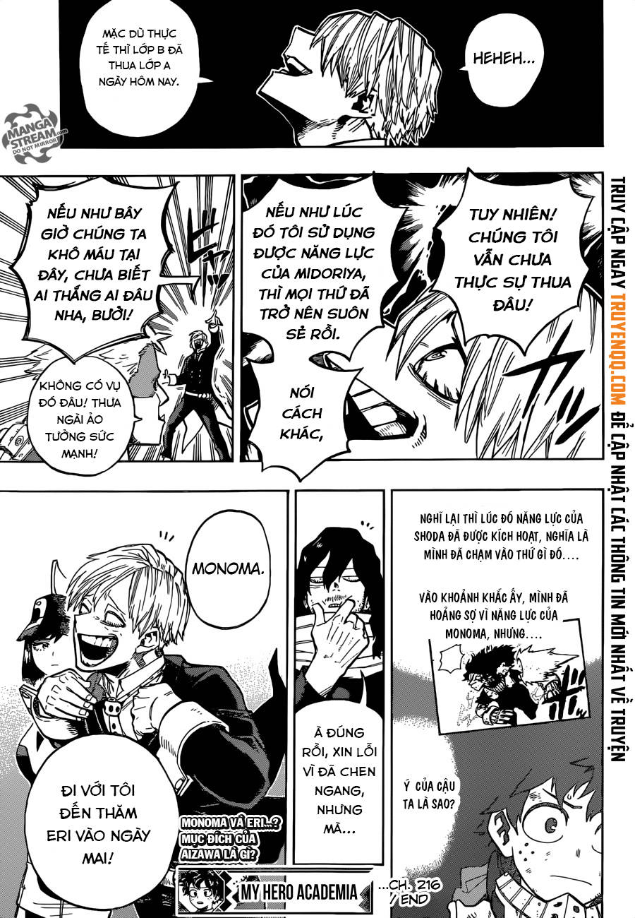 Boku No Hero Academia - Chương 216