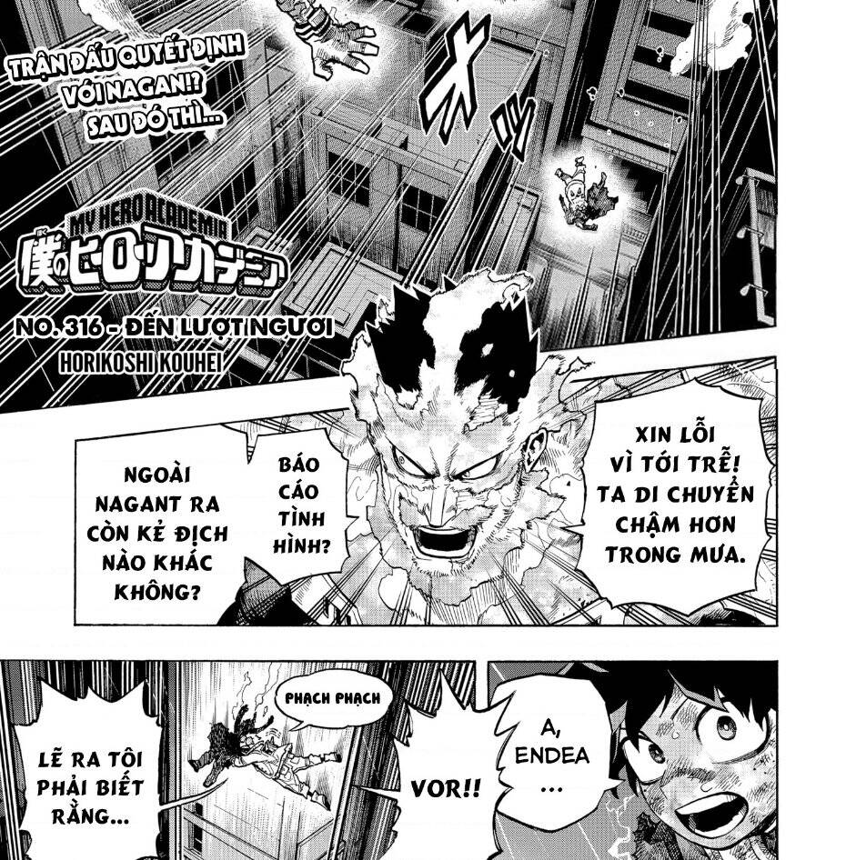 Boku No Hero Academia - Chương 316