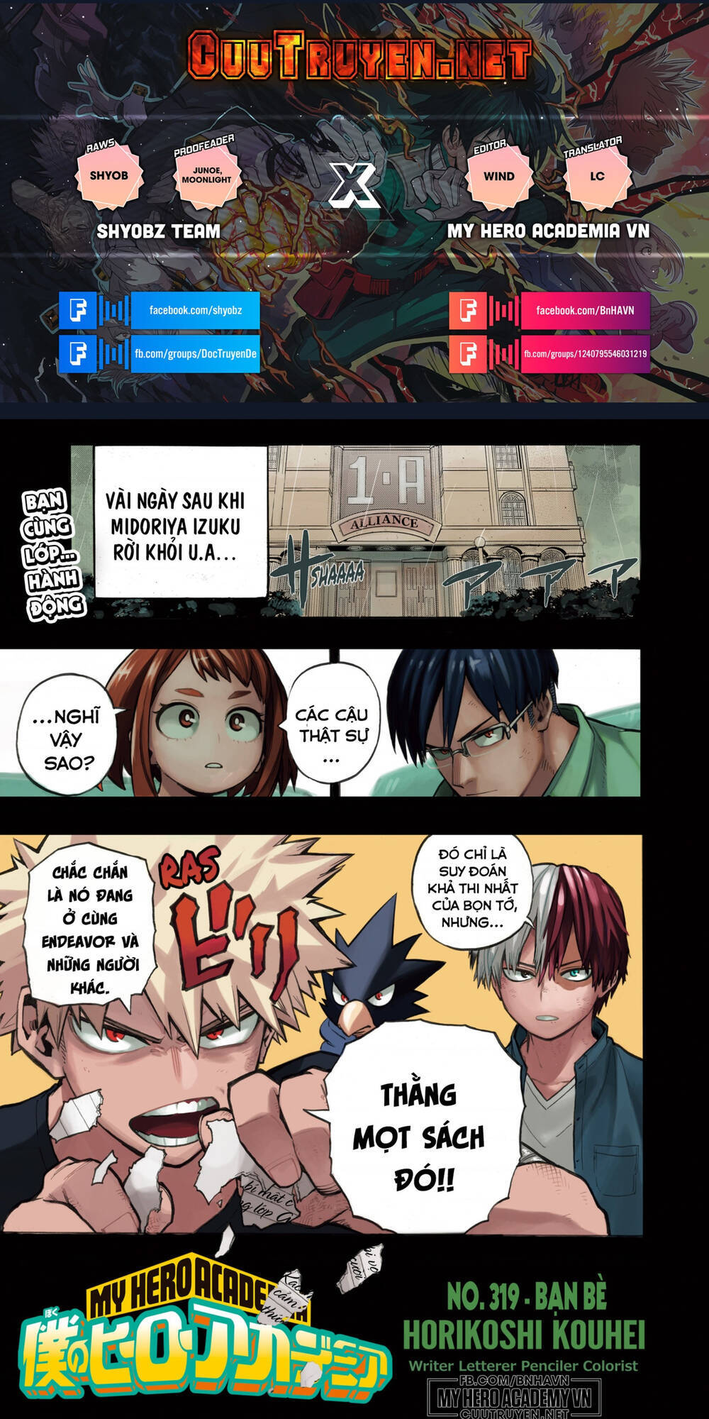 Boku No Hero Academia - Chương 319