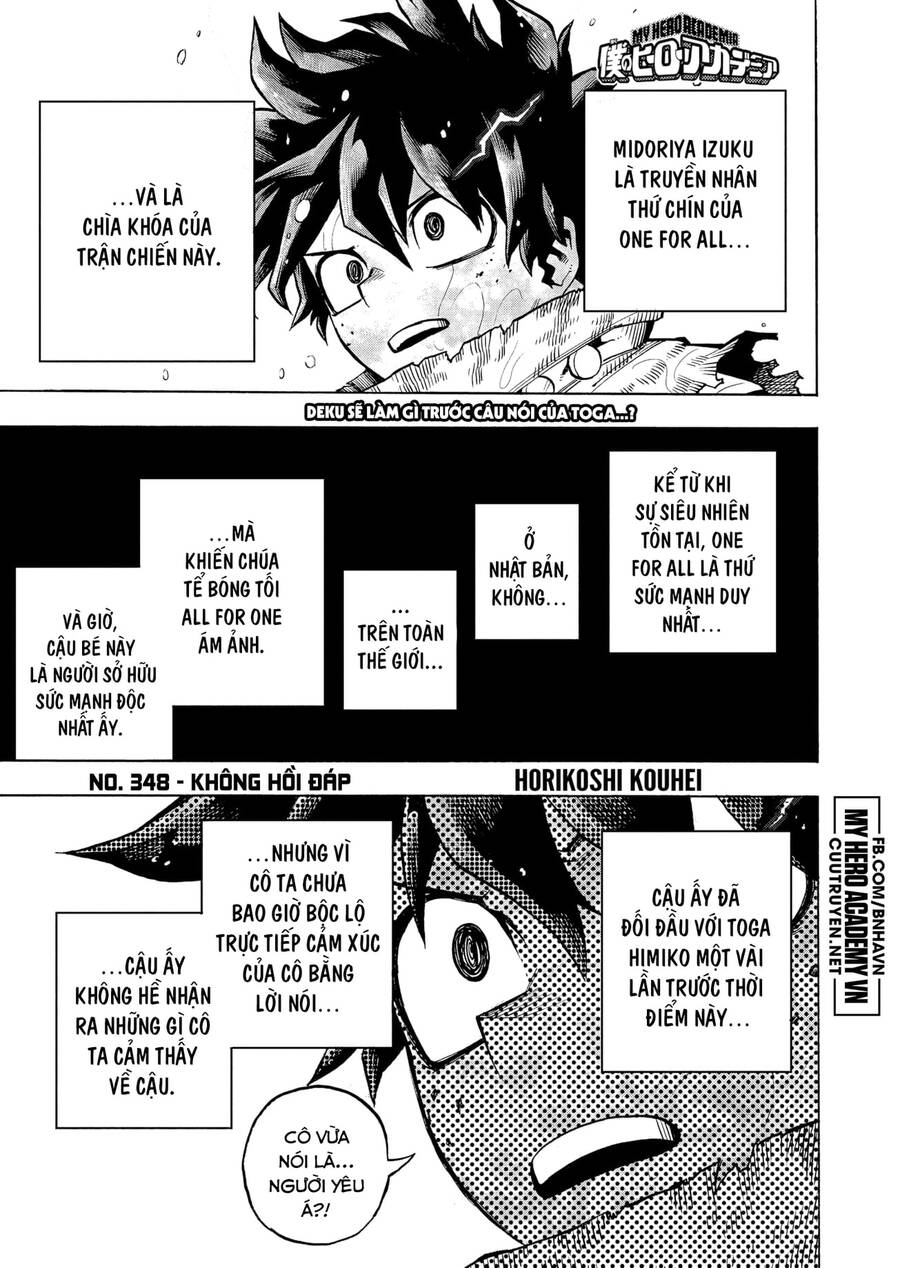 Boku No Hero Academia - Chương 348