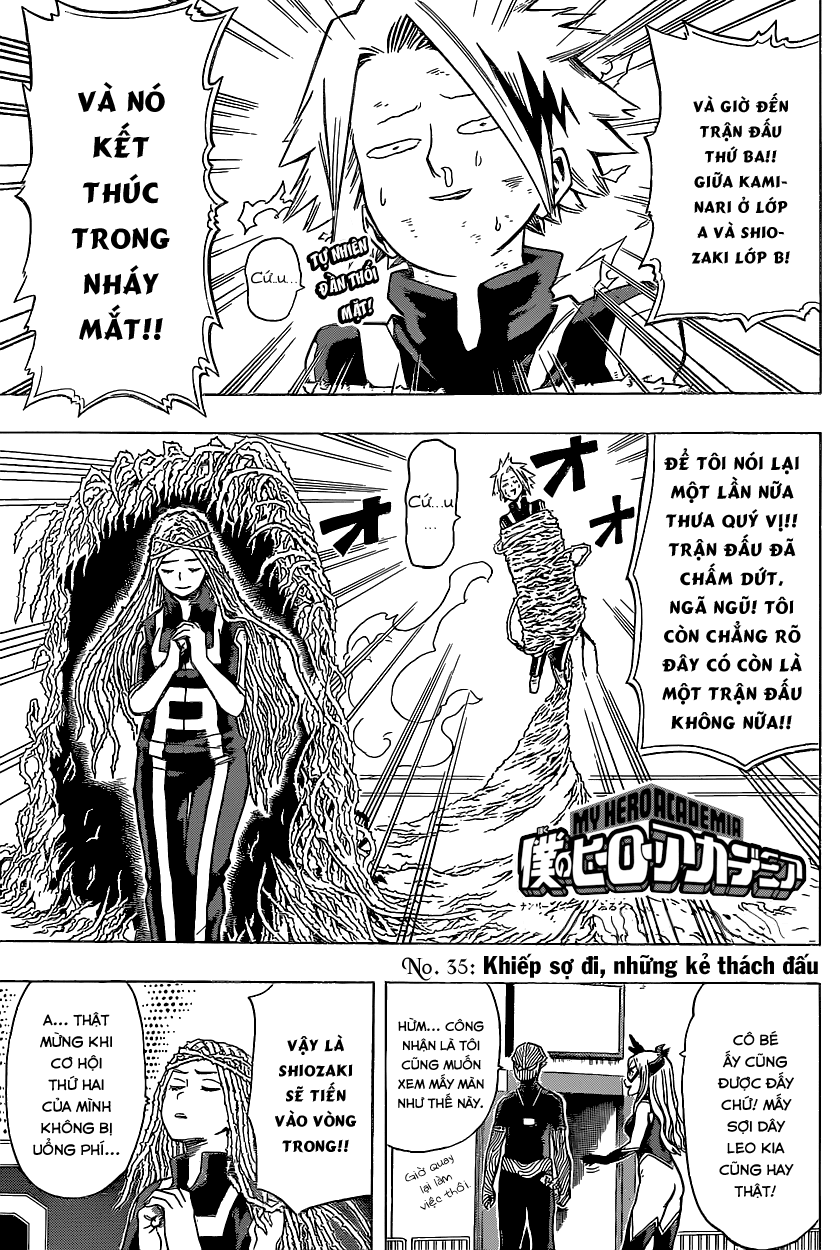 Boku No Hero Academia - Chương 35