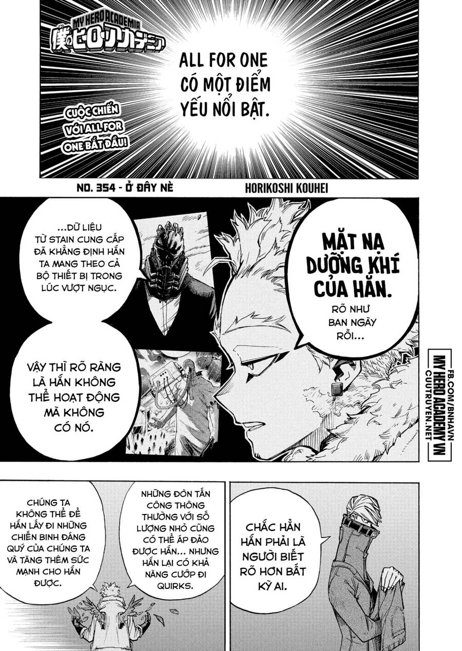 Boku No Hero Academia - Chương 354
