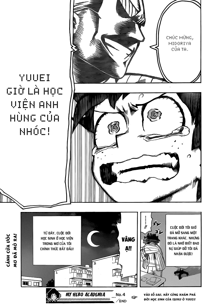 Boku No Hero Academia - Chương 4