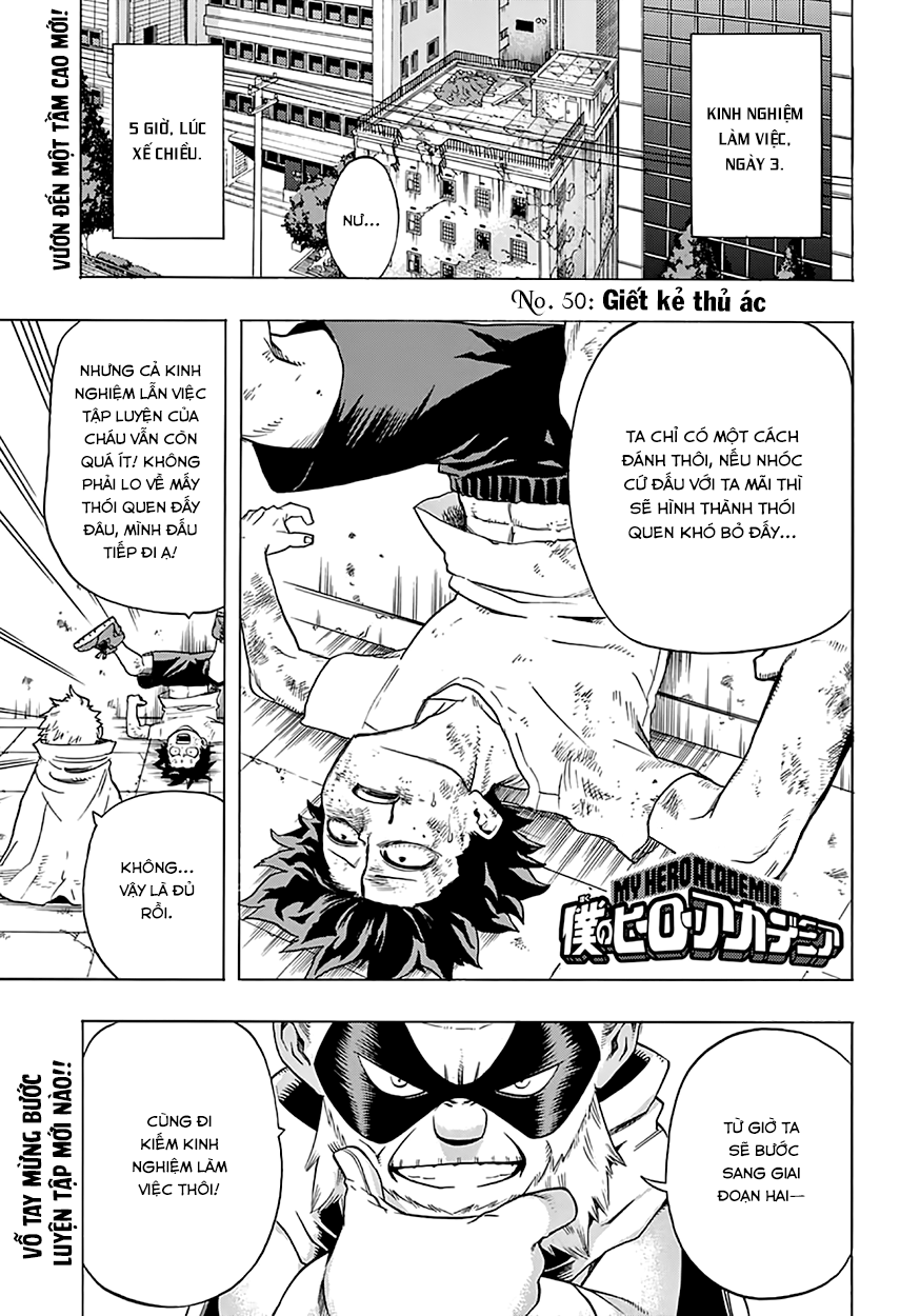 Boku No Hero Academia - Chương 50
