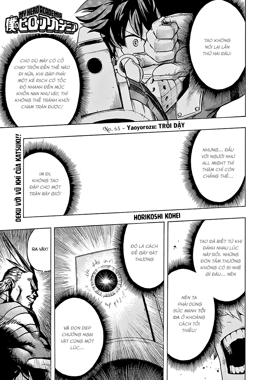 Boku No Hero Academia - Chương 63