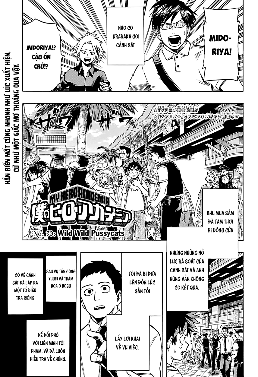 Boku No Hero Academia - Chương 70
