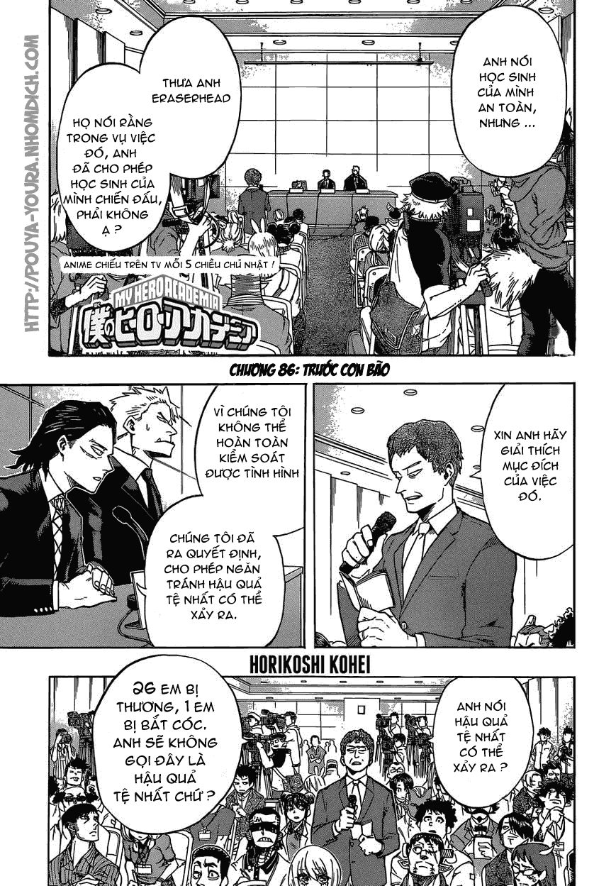 Boku No Hero Academia - Chương 86