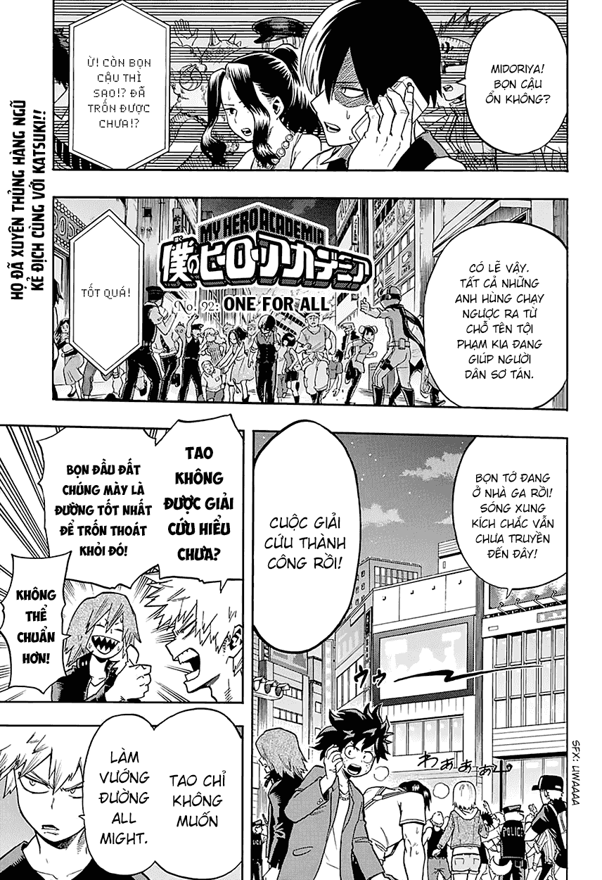 Boku No Hero Academia - Chương 92