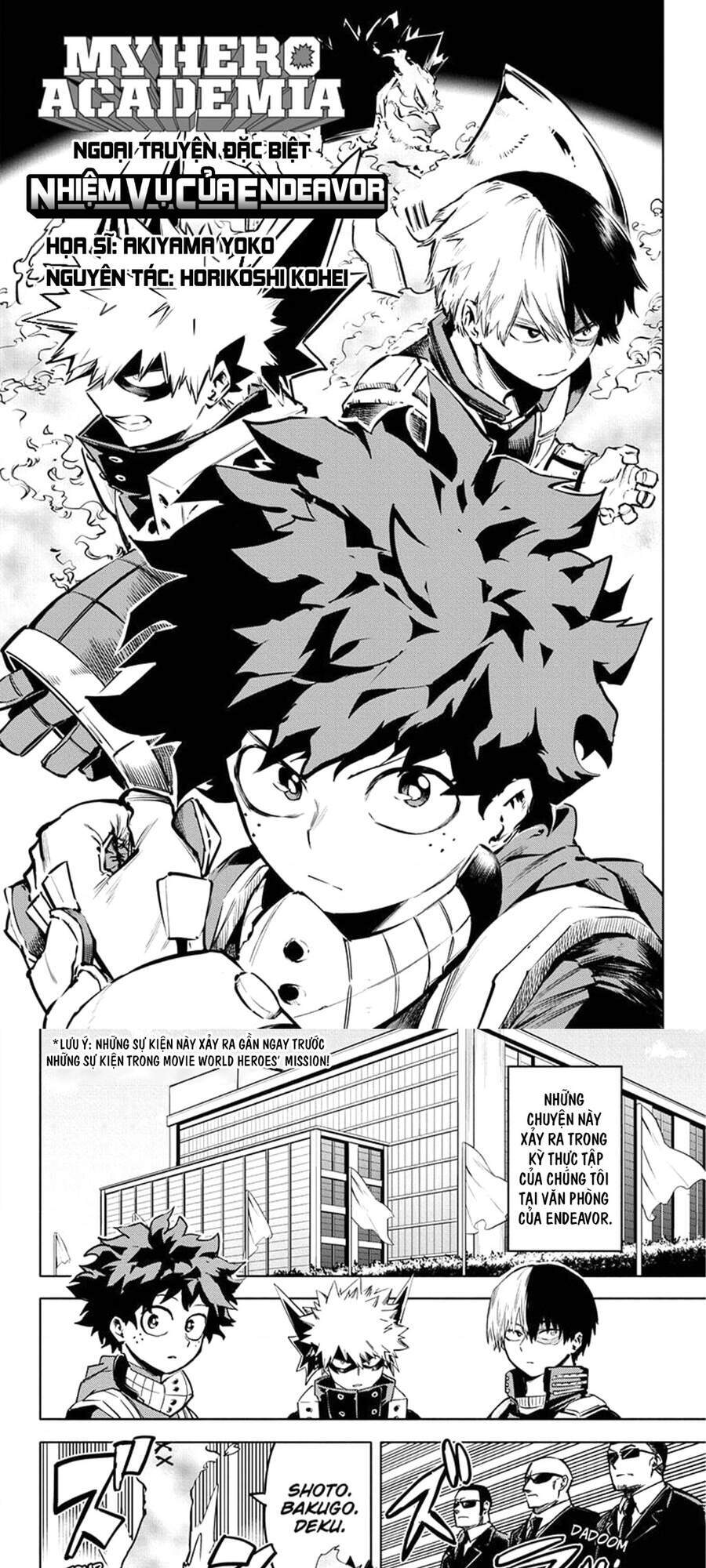 Boku No Hero Academia - Chương 321.5