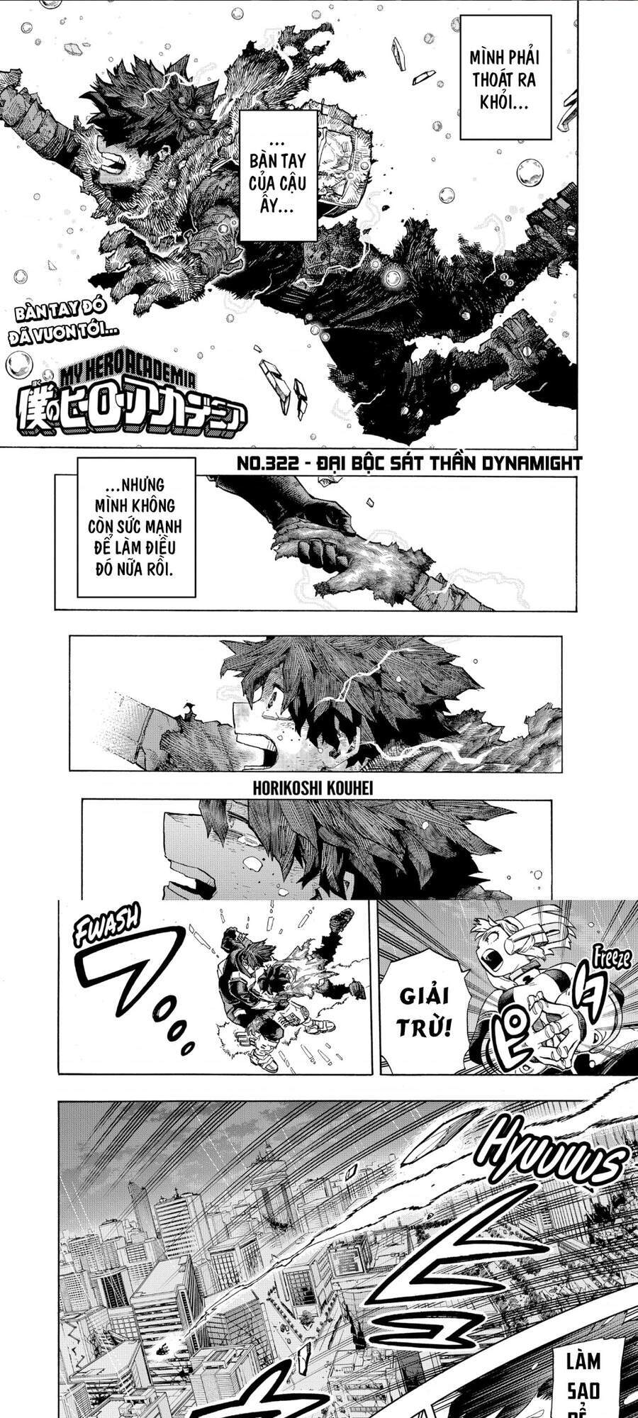 Boku No Hero Academia - Chương 322