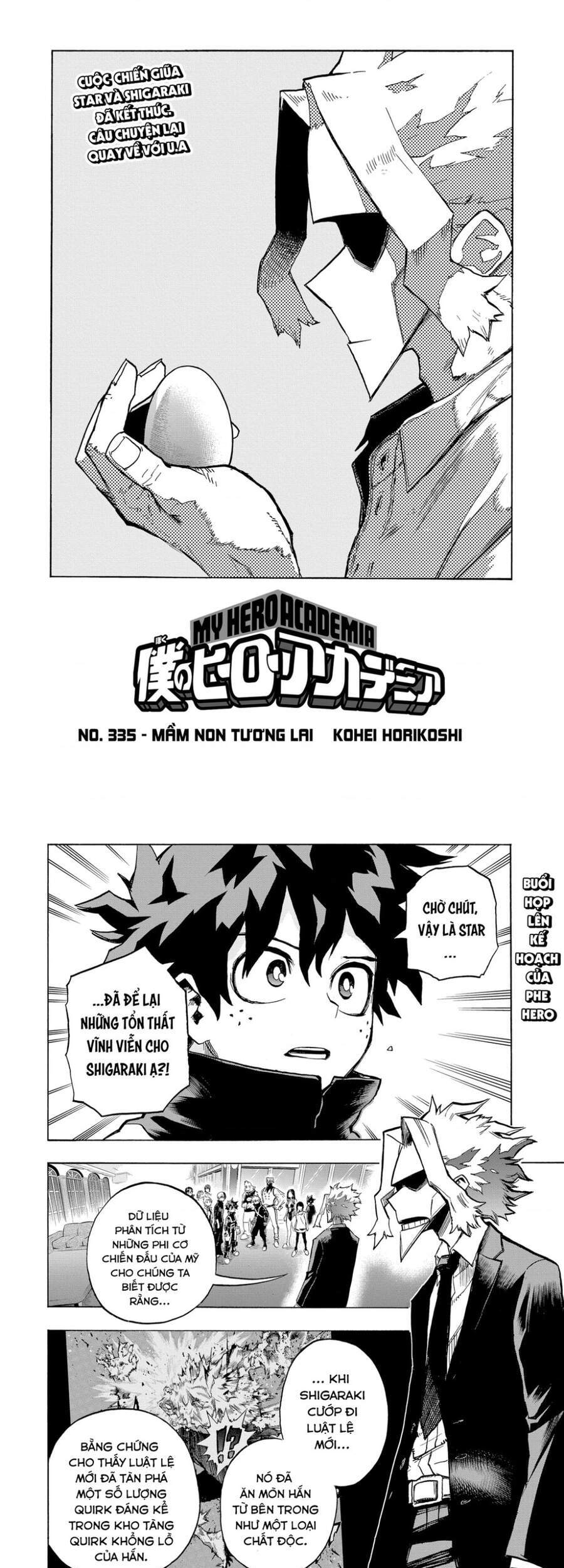 Boku No Hero Academia - Chương 335