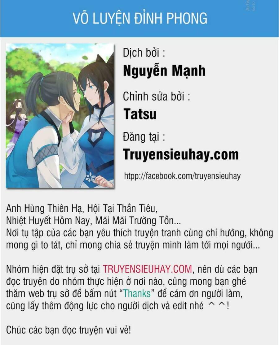 Võ Luyện Đỉnh Phong - Chương 423