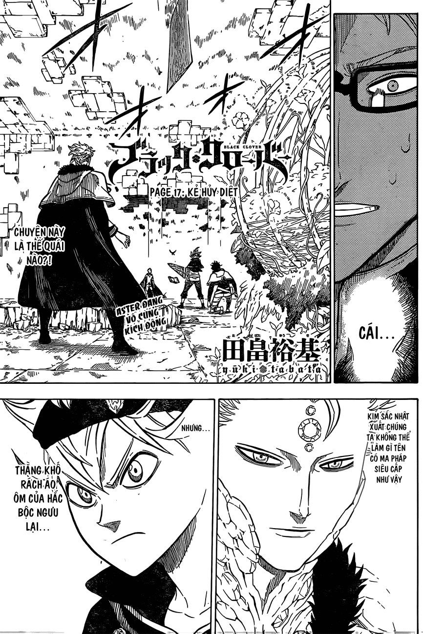 Black Clover - Pháp Sư Không Phép Thuật - Chương 17
