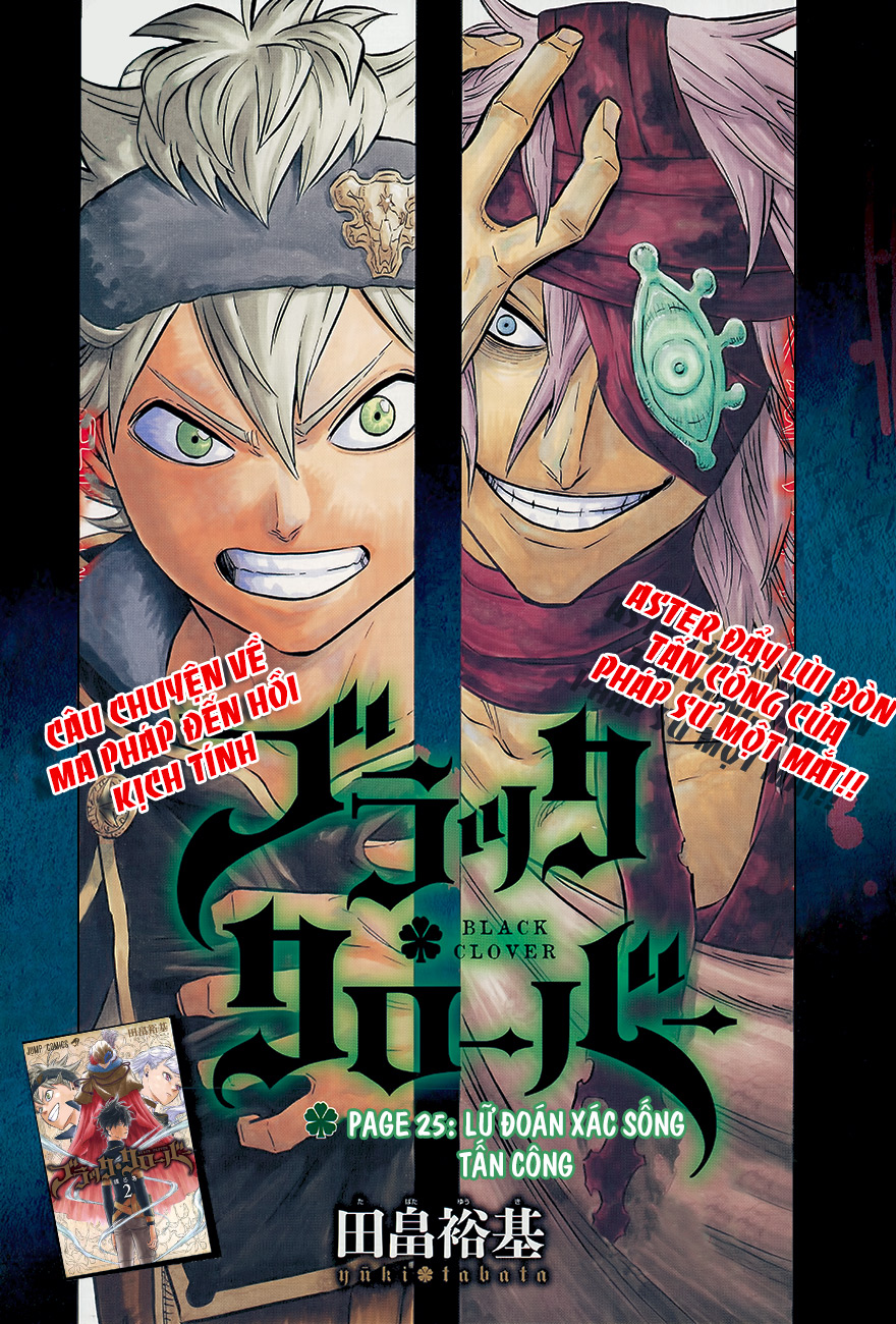 Black Clover - Pháp Sư Không Phép Thuật - Chương 25