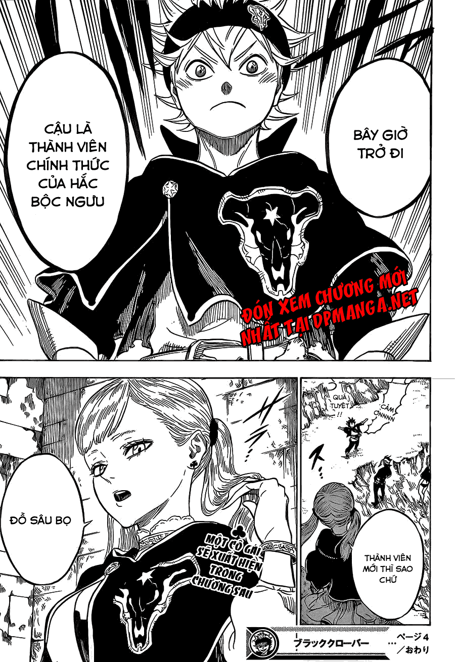Black Clover - Pháp Sư Không Phép Thuật - Chương 4
