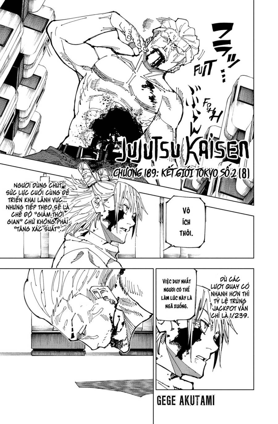 Chú Thuật Hồi Chiến - Chương 189