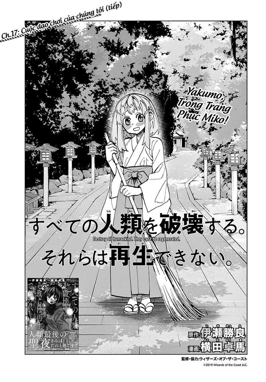 Destroy All Of Humanity. It Can't Be Regenerated - Chương 17