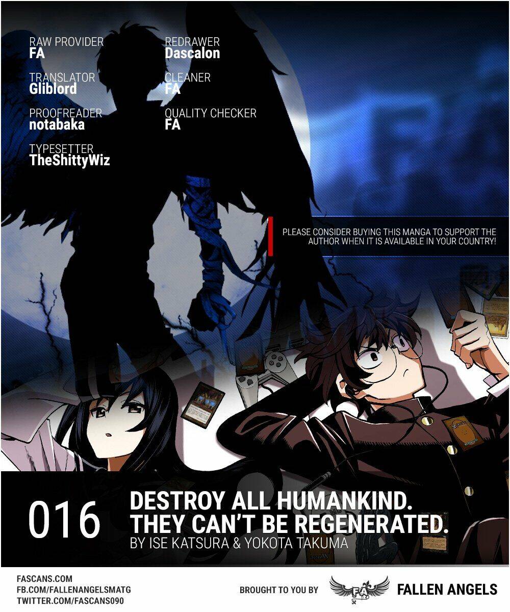 Destroy All Of Humanity. It Can't Be Regenerated - Chương 16