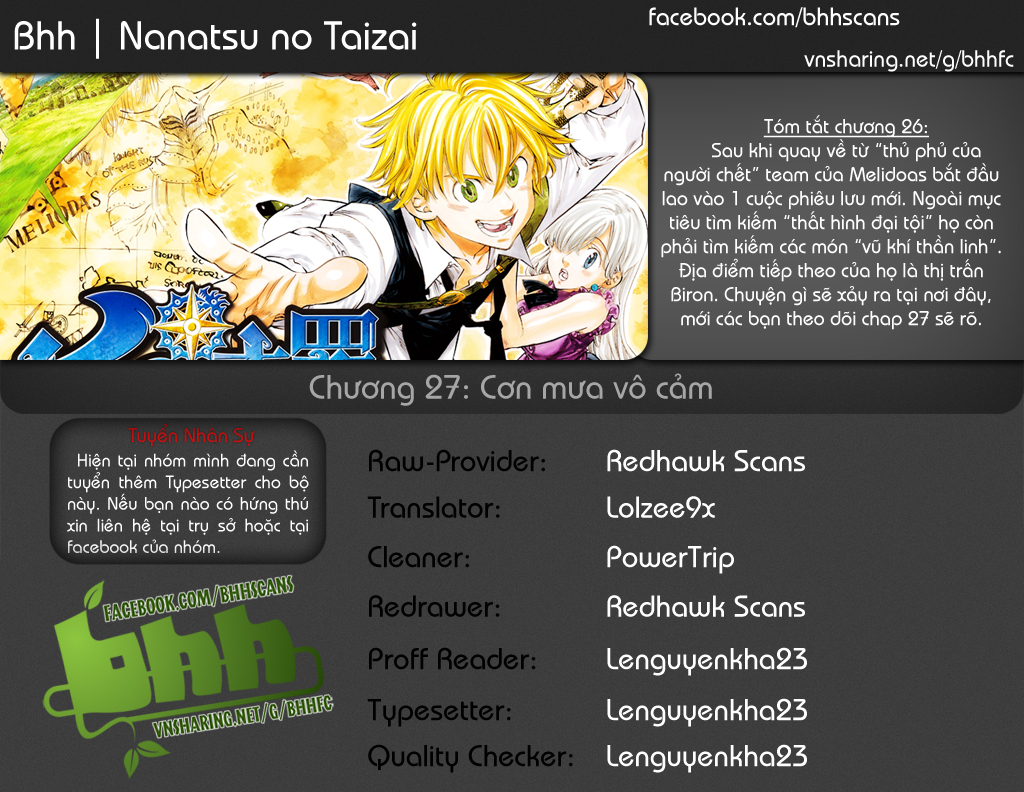 Thất Hình Đại Tội - Chương 27