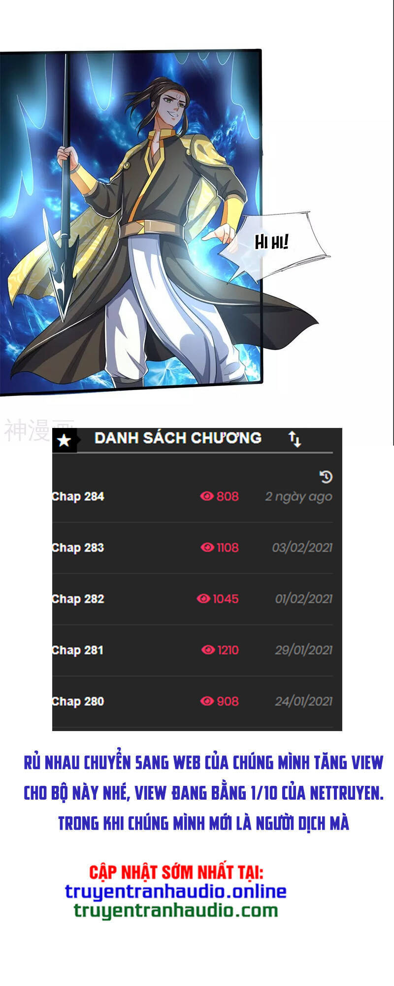 Thần Võ Thiên Tôn - Chương 285